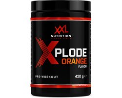 XXL Nutrition - Xplode Pre Workout - Orange - Pre Workout Poeder Met Beta-Alanine Citrulline Taurine EnXtra Cafeïne - 420 g