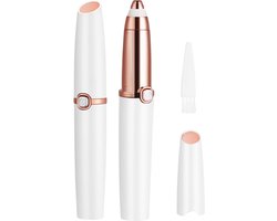 Elektrische Wenkbrauw Trimmer voor Vrouwen, Pijnloos en Precisie}