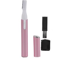 Elektrische wenkbrauwtrimmer, draagbaar elektrisch wenkbrauwtrimapparaat, pijnloos apparaat voor het verwijderen van gezichtshaar