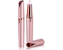 Happy Tears | Wenkbrauw Trimmer & Epileerapparaat dames - Precisietrimmer -Gezichtsontharing -Gezichtsepilator - Epilator - Batterij | Wit