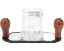 Invalbasis voor Handfrees Trimmer 65mm - Routerhouder voor Precisiewerk