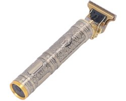 KARZO - T-Blade Haartrimmer, Compacte Haartrimmer, Haartrimmer, USB Opladen, Wasbaar, Professionele Kapsel voor Mannen (Buddha Patroon)