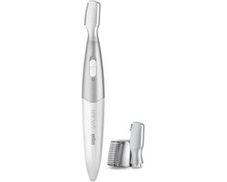 mini-precisie wenkbrauwtrimmer - braun - FG1106