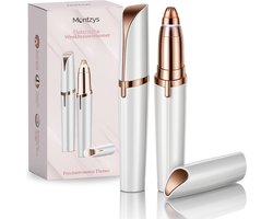 Montzys® Wenkbrauw Trimmer - Gezichtsontharing Apparaat Dames - Precisietrimmer - Gezichtshaar Verwijderen Vrouw