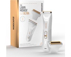 Precisie Lichaamshaartrimmer voor Mannen met Dubbele Kop en SkinSafe Mesjes