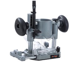 Verstelbare Aluminium Trimmer Invalbasis voor Handtrimmerrouters met Stofmondstuk