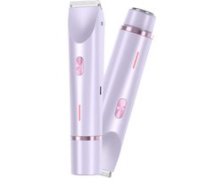 Waterdichte Oplaadbare Bikini Trimmer voor Vrouwen - Pijnloos Precisieontharing voor Intieme Zones