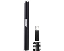 Zwarte Wenkbrauw Trimmer | Precisietrimmer |Gezichtshaar verwijderen | Gezicht Ontharing | Trimmer | Wenkbrauw scheermesje | Dames | Heren - zwart