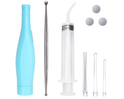 Bodega Amandelsteen Verwijderaar - Tonsil Stone Remover - Amandelsteen Zuiger - 6 Delige Kit tandsteen - Tandsteen Verwijderaar - Amandelsteen - Gebogen Spuit Verwijderen van Amandelsteen - Remover - Anti Tandsteen