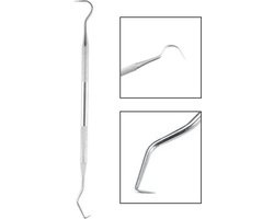 CHPN - Tandsteen Verwijderaar - Tandsteen verwijderen - Tandartshaak - Haakje van tandarts - Krabber - Haakje - Mondhygiëne - Universeel