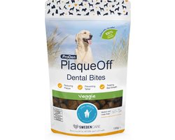 Effectieve Kauwsnoepjes voor Tandverzorging van Honden - Natuurlijk Tegen Tandsteen en Slechte Adem - 60g