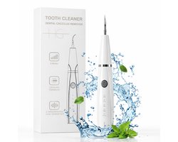 HG Aesthetics Ultrasone Tandenreiniger - Professionele Elektrische Tandsteen- & Tandplak Verwijderaar - Oplaadbaar Type-C Reinigingsapparaat met LED-licht - Voor Witte Tanden & Complete Mondverzorging Thuis