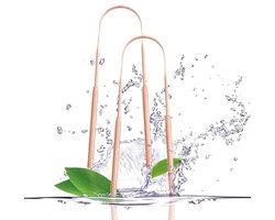 Koperen Tongschrapers voor Slechte Adem - Set van 2 Tongreinigers voor Volwassenen en Kinderen