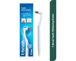 t-brush | Tandvlek Verwijderaar - Tanden Bleken - Gele en Sigaretten Vlekken Verwijderaar Licht Grijs