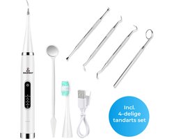 Tandsteen Verwijderaar Elektrische - Tandplak Verwijderaar - Tanden Polijsten - Tandsteen Verwijderen Elektrisch - Incl. Tandartshaakjes - Tandarts setje - 5 Standen