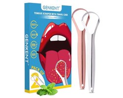 Tongschraper voor betere mondhygiëne - Vermindert slechte adem en bevordert gezonde tanden