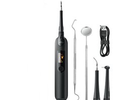 Ultrasone tandplakverwijderaar, gebitsreiniger, mondverzorgingsset, verwijdert tandplak, vlekken en tandsteen.