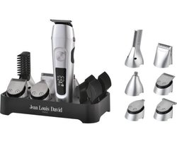 6-in-1 tondeuse - JEAN LOUIS DAVID - JLD ULTIMATE TRIMMER - 6 verwisselbare koppen - 120 minuten batterijduur