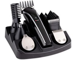 alpina Tondeuseset - Trimmer - Tondeuse - Gezicht en Body - Scheren en Trimmen - 6-in-1 - 3 Watt