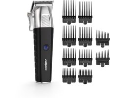 BaByliss Lithium Power Tondeuse Mannen E812E - RVS messen - 10 opzetkammen - 3 uur draadloos gebruik