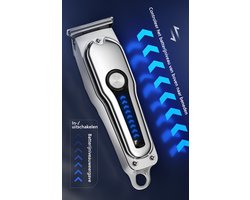 Crrynuo Tondeuse Mannen Pro - Professionele Draadloze Tondeuse - Cheveux Haar - Trimmer voor Hoofd & Baard - Tondeuse Mannen Hoofdhaar - Haar tondeuse - Trimmer - Kappersset