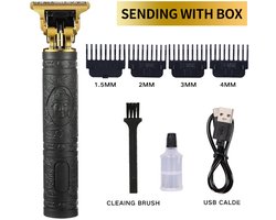 Elektrische tondeuse Draagbare baardtrimmer Herenkapsel Verzorgingsset met