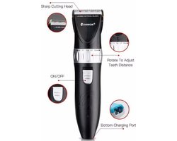 elektrische Tondeuse elektrische Tondeuse ontharing haar snijder oplaadbare Huishoudelijke professionele