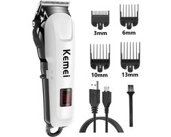 Elektrische Tondeuse - Oplaadbaar - Hair Cut Maching - Haar Baard Trimmer - Mannen