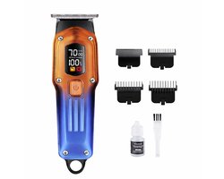FuturiQ FTQ-TR273 Tondeuse voor Mannen – Oplaadbare Haartrimmer met Digitaal Display – Inclusief 4 Opzetkammen – Precisie Haar & Baard Trimmer - Inclusief FuturiQ Type-C Oplaadkabel