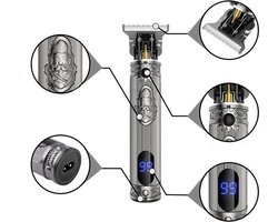 Kemei KM-700B - Luxe Tondeuse - Professionele Trimmer - Groomer - Scheerapparaat - Baardtrimmer