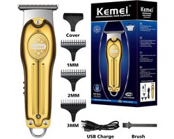 Kemei-PG101 - Tondeuse - Clipper - Titanium Staal Snijder - Liquid Crystal Display