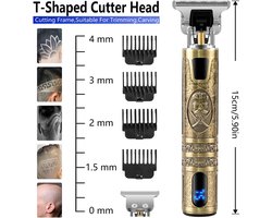 Kemei Tondeuse - KM 700H - Draadloze Tondeuse - Professionele tondeuse - Haren Millimeteren - Contouren - Haren Scheren - Kapper Tondeuse - Kapper Kwaliteit - Baard Trimmer - Haar Trimmer - Beard and Hair Trimmer