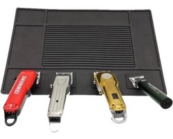 Magnetische tondeuse mat - Magnetische clipper mat - voor kappers - voor barbers