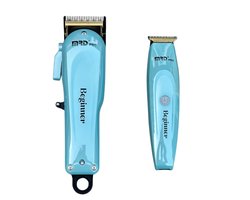 MRD Pro Professionele Tondeuse & Trimmer Set – Draadloos – Lithium-Ion Batterij – Zero Gap Blades – USB Oplaadbaar – Inclusief Opzetkammen – Barber Clipper Set