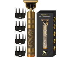 Nuvance - Tondeuse Mannen - Tondeuse Hoofdhaar - Inclusief 4 Opzetstukken - Baardtrimmer en Haartrimmer Mannen - Tondeuses - Usb Oplaadbaar