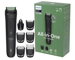 Philips Series 3000 MG3920/15 - All-in-One Trimmer - 7-in-1 - Baard & Haar - Zwart