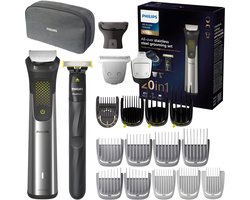 Philips Series 9000 MG9553/15 - All-in-One Trimmer - 20-in-1 - RVS - Douchebestendig