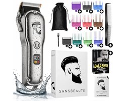 Professionele Draadloze Tondeuse - Tondeuse Mannen Hoofdhaar - Cheveux Haar - Haartrimmer - Kapper Haar Machine - Haartondeuse - Baard - Barber Set - Barbe Hair Clipper - Kapper Trimmer - Kappersset