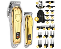 Professionele Tondeuse Mannen - Tondeuse + Baardtrimmer - Haartrimmer Mannen - Tondeuse Hoofdhaar - Scheerapparaat Mannen - Good Experience