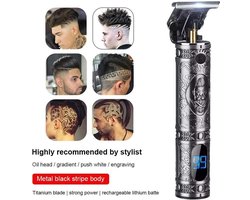 Tondeuse à barbe 5 en 1-5 in 1 Baardtrimmer | Baardtrimmer mannen | Trimmer voor baard en lichaam | Zware baard | Neus&Oor | 0.5-10mm