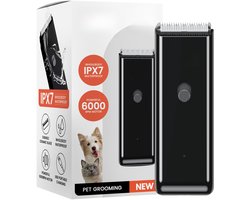 Tondeuse Geschikt voor huisdieren, Geschikt voor het trimmen van hondenhaar, geluidsarm, oplaadbare, draadloze kattentondeuse, keramisch mes, draagbare tondeuse Geschikt voor huisdierenhaar, Geschikt voor klitten en lang haar.