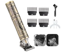 Tondeuse met accessoires oplaadbaar Goud