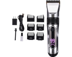 Tondeuse met LCD-display en accessoires