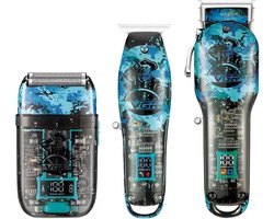 VGR Tondeuse en Shaver Set – VGR Tondeuse & VGR Trimmer – Tondeuse Mannen – VGR shaver - 3-in-1 Combo set voor thuis en op de zaak