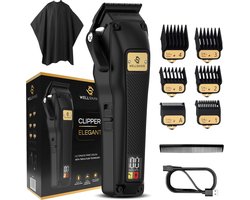 Wellshave Tondeuse Mannen Elegant - Trimmer voor Hoofd & Baard - Tondeuse Hoofdhaar - Haartrimmer Mannen - Trimmer - Kerst Cadeautjes
