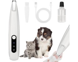 Ynkkvre - Professionele Trimmer voor Honden en Katten - Micro-Precisie met LED-verlichting