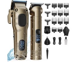 ZRSS® Tondeuse Mannen Hoofdhaar - Trimmer voor Hoofd, Baard, oor en neus - Professionele Kapper Tondeuse