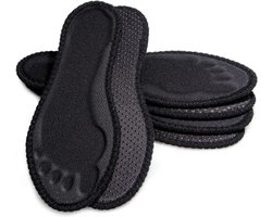 3 Paar Inlegzolen met Actieve Kool tegen Zweetvoeten en Geurtjes - Warm & Isolerend