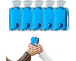 5x Herbruikbare Mini Steekwarmer - Directe Warmte voor Zakken en Handen