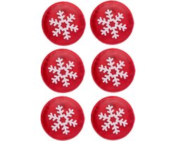 6x Herbruikbare Handwarmers Gel Pads – Direct Warmte tot 50°C voor Zakken